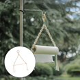 thumbnail image 3 of koolsoo 1Pcs Tissue Hanging Holder Storage Rack Hand-Woven Camping Multifunctional Wall Beige, 3 of 9