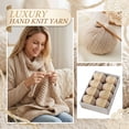 thumbnail image 6 of Hand Knitting Yarn with Merino Wool, Soft Premium Weaving Yarn for Knitting Needles Crochet Hooks, for Sweaters Scarves Blankets DIY Crafts Projects, 6 of 6