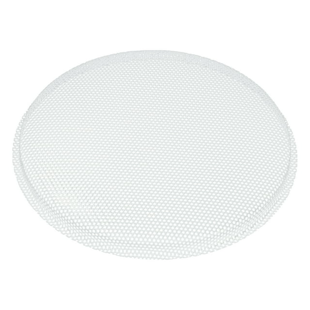 Unique Bargains 1 Pcs Universal 4.5 Inch Speaker Grills Mesh for Audio Subwoofer 118x124x9mm Grille without Frame White