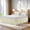 Cream, variant on Luxshare Home Elastic Wrap Around Dust Ruffle Bed Skirt With 15-inch Drop Easy Fit Elastic Strap For Twin, Beige