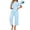 A-Blue, variant on UVN Pajamas for Women Short Sleeve Tops and Capri Pants Casual Womens Pajamas Sets with Pocket