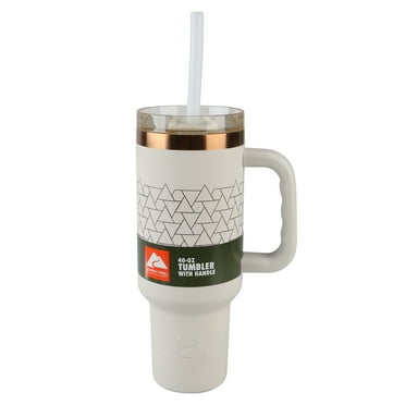 Arnott Tartan Crest 40 oz Insulated Tumbler with Handle