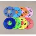 thumbnail image 5 of WHAMVOX 40pcs Round Plastic Closet Size Dividers for Wardrobe Organization Easy to Identify Clothing Rack Separators for Store and Display Room, 5 of 7