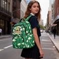thumbnail image 6 of Jeiento Green Dinosaur Kids Backpack for Boys 17 Inch Lightweight School Bag, Breathable Elementary Backpack with Padded Laptop Sleeve & Multi-Pockets for 9-12 Years Old, 6 of 7
