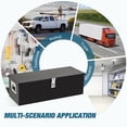 thumbnail image 6 of Heavy-Duty Truck Bed Tool Box — Large Lockable Storage Box — Side Handle — Weatherproof Black Storage Box for Pickup Trucks, Trailers, and RVs — Available in Multiple Sizes, 6 of 7