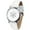 Silver/Snowflake, variant on Blekon Collections Women's Quartz 36mm Case Christmas-Themed Leather Two Piece Strap Watch