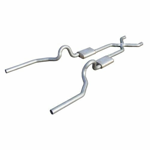 Pypes SGG13S 3" Crossmember Back XPipe Exhaust System w/ Street Pro