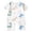 B3-White, variant on CAUYDY Preemie Clothing for Girls Newborn Spring Summer Loungewear 0-3M 6-9M 12-18M Baby Short Sleeve Bodysuit for Boys Infant Soft Romper Sizes 12-15 Months,White