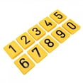 thumbnail image 3 of Étiquette d'Identification de Vache de Base Jaune 0-9, Étiquette d'Identification de Mouton de 10PCS, pour l'Accessoire de Bétail de Vache pour le Signe d'Identification de Mouton, 3 of 8