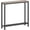 Greige + Black, variant on YATINEY Narrow Console Table, 2-Tier Small Sofa Table, 29.5" Thin Entryway Behind Couch Table with Shelves,  Hallway Table, for Living Room, Foyer, Black CT03BB