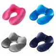 thumbnail image 2 of U-Shape Travel Pillow for Airplane Inflatable Neck Pillow Travel Accessories Comfortable Pillows for Sleep Home Textile, 2 of 8
