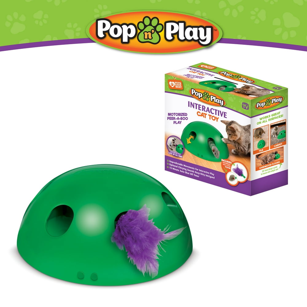 cat toy pop and play