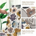 thumbnail image 5 of Yayeee 2 Pack Dining Chair Covers Stretch Parson Chairs Slipcovers Seat Protector, Colorful Floral, 5 of 6