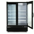 thumbnail image 3 of Maxx Cold Food Service 50 Cubic Ft 2- Glass Door Commercial Refrigerator, Powder coated steel black, 3 of 3