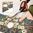 thumbnail image 6 of Yayeee Faucet Mat for Kitchen Sink 14.7" Diatomite Long Splash Guard Pad, Floral Garden, 2 Pack, 6 of 7