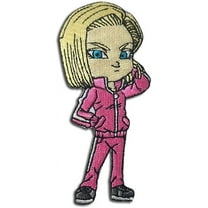 Dragon Ball Super Android 18 Embroidered Anime Patch GE-44458