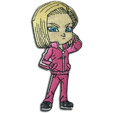 Dragon Ball Super Android 18 Embroidered Anime Patch GE-44458