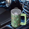 thumbnail image 5 of Christmas Snowman Winter Tumbler 30oz Stainless Steel with Handle and Straw, Holiday Insulated Coffee Cup Gift Water Bottle for Men Women, 5 of 5