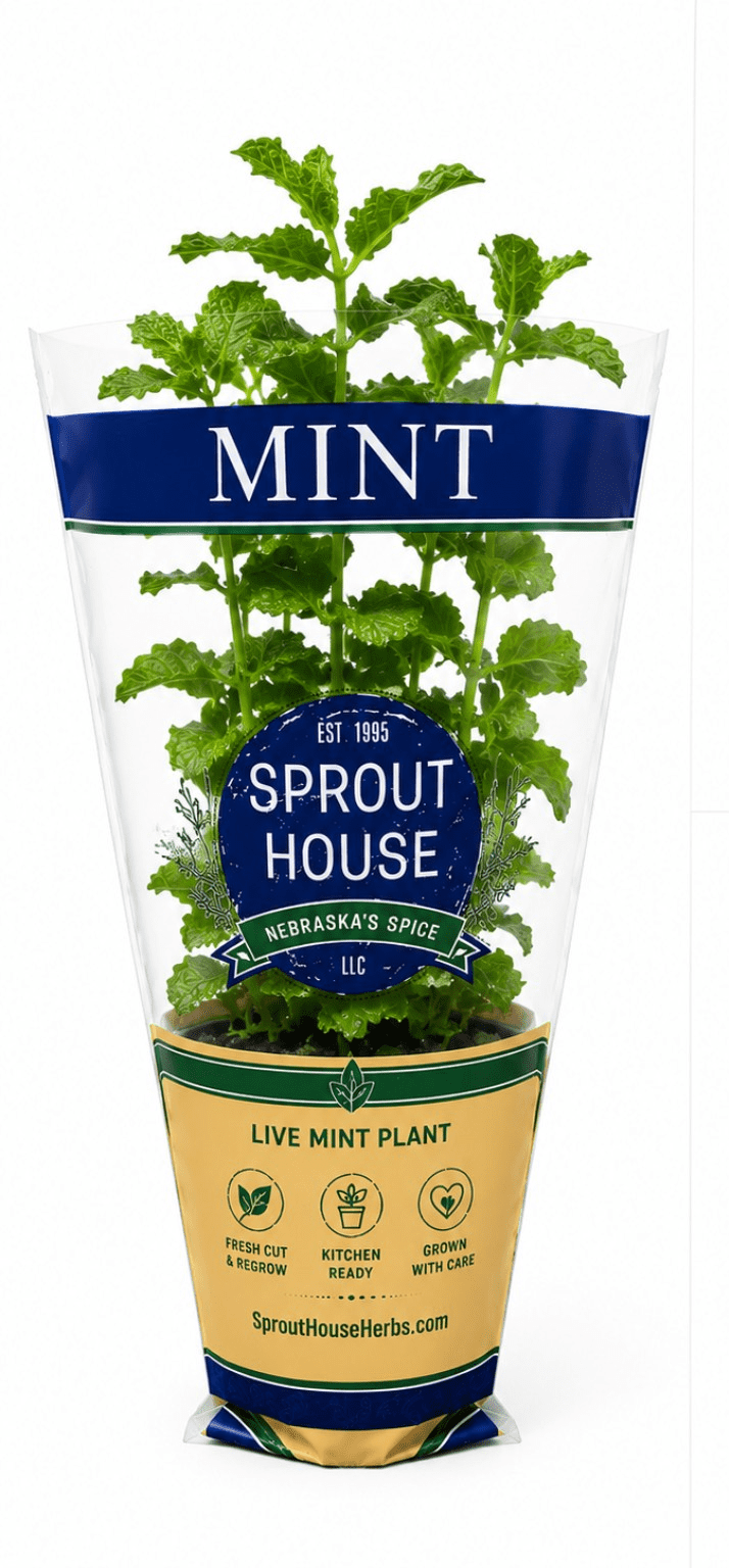 Fresh Potted Mint, 1 Each - Walmart.com