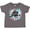 Charcoal Grey, variant on Inktastic Big Sister Colorful Hearts Design Girls Toddler T-Shirt