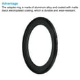 thumbnail image 4 of Uxcell 82mm-62mm Metal Step Down Ring with Cleaning Cloth, 2 Pack Camera Lens Filter Aluminum Adapter Ring, 4 of 6