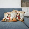 thumbnail image 2 of Happy Thanksgiving Shetland Sheepdog with Turkey Pumpkins Autumn Vibes Pillow Cushion Double Sided Sheltie Dog Lover Gifts Throw Pillow - 12018, 2 of 4