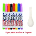 thumbnail image 1 of Water Floating Ink Pen Montessori Painting Learning Toy For Kids Ceramic Spoon Pen, 1 of 7