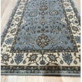 thumbnail image 5 of EORC Lt.Blue Hand Crafted Wool Traditional Oushak Rug, 2'6 x 9'10, 5 of 7
