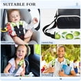 thumbnail image 5 of 2-Pack Seat Belt Covers with Flannel Seatbelt Shoulder Strap Case Adjustable Straps Soft Padding for Car Cartoon Green Apples Pattern Small, 5 of 8