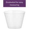 thumbnail image 4 of McKesson Graduated Medicine Cup 1 ounce, Translucent, Plastic, Non-Sterile, Latex-free, Disposable, 5000 Count, 4 of 9