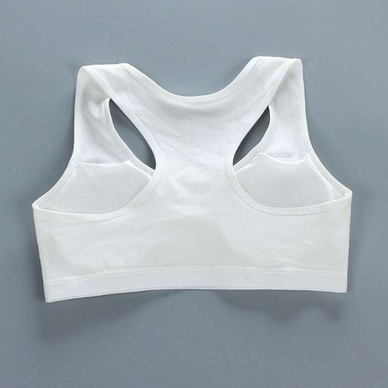 VerPetridure Clearance Sports Bras for Girls 8-10 Seamless Cami Bralettes  Sports Vest Girls Training Bras Everyday Underwear