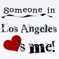 thumbnail image 2 of CafePress - Los Angeles Loves Me Infant Bodysuit - Baby Light Bodysuit, Size Newborn - 24 Months, 2 of 4