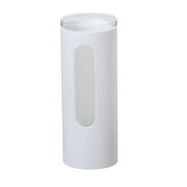 kjfeif Water Cooler Cup Dispenser, Pull Type Cup Holder Fit 3oz - 5oz Small Bathroom Disposable Cups, Adhesive Wall Mounted Cup Dispenser