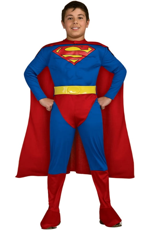 Superman Costume Kids Padded Chest 