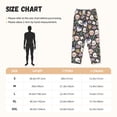 thumbnail image 2 of Salouo cartoon cute Skull star Print Women's Pajama Pants Casual Loose Sweatpants PJs Flowy Pants Drawstring Palazzo for Women Wide Leg Pants Lounge Pajama -, 2 of 8