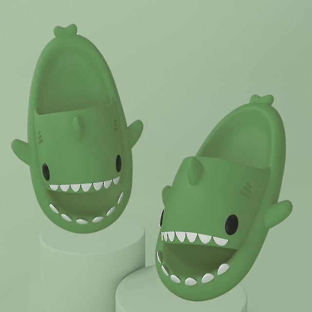 Shark Slippers Non-slip Shower Bathroom Slippers Soft Summer Slide Sandals For Girls And Boys New Z