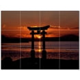 thumbnail image 1 of Sunset Ceramic Tile Mural Kitchen Backsplash Bathroom Shower 401554-M43, 1 of 3