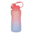 thumbnail image 1 of Botella de agua Onof  BAP-2.2L 2.2 Litros Termo de agua Rojo Azul con Marcador de Tiempo, 1 of 8