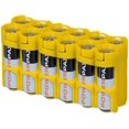 thumbnail image 1 of Storacell by Powerpax AA 12-Pack Battery Caddy, Yellow, 1 of 1