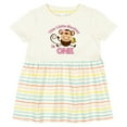 thumbnail image 3 of Inktastic Little Monkey Girl 1st Birthday Girls Baby Dress, 3 of 5