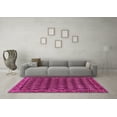 thumbnail image 3 of Ahgly Company Indoor Square Persian Pink Traditional Area Rugs, 7' Square, 3 of 4