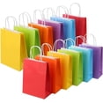 thumbnail image 4 of CHUANK 12 Pcs Gift Bags Kraft Paper Bags with Handles for Birthday Party Favor Bags, 4 of 9
