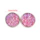 thumbnail image 5 of Pendientes Gotas Minnieouse de acero inoxidable color rosa, 5 of 6