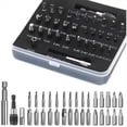thumbnail image 2 of 33Pcs Damaged Screw Extractor Kit & Screwdriver Bits Set Easy Out Stripped Bolt, 2 of 9