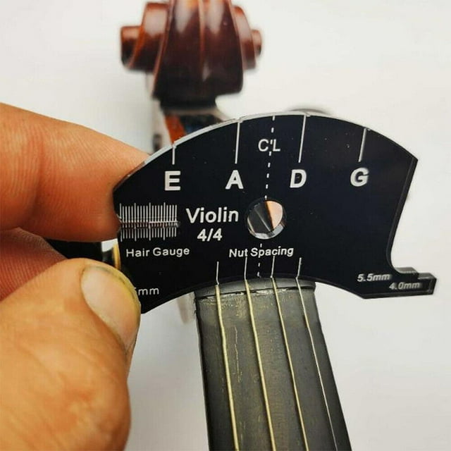 Becaristey 1pcs Pont Réparation Outils Modèle Faire Outil Violon Réparation Outil Référence Outils Noir Forme Unique Excellent Facile
