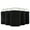 Black, variant on QualityPerfection Foam Can Cooler Sleeves Insulated 12oz Can Holder Set of 25