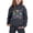Dark Gray, variant on Neon Rainbow Bow Ghost Grid Kids Halloween Tracksuit, Stretch Polyester 2Pcs Hoodie Jogger Set for Girls Coquette Fall Outfit(Black110)