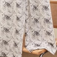 thumbnail image 5 of Tnhcen Women's Summer Pajama Pants Lightweight Butterfly Bow Print Lounge Pants Elastic Waist Casual Sleepwear Free Size Soft Polyester Loose Fit Home Wear Pants for Women, 5 of 5