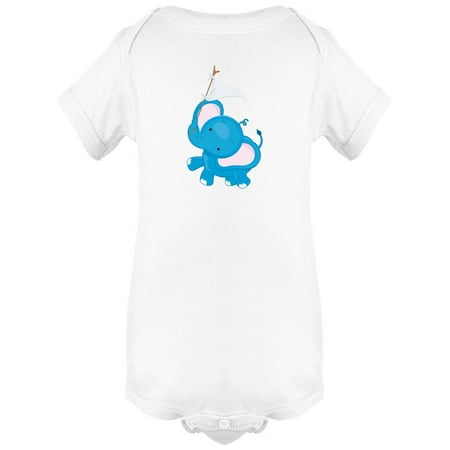 

Blue Elephant With Flag Doodle Bodysuit Infant -Image by Shutterstock Newborn