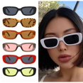 thumbnail image 2 of gafas de sol de estilo coreano gafas de protección uv de montura pequeñapangjing, 2 of 4